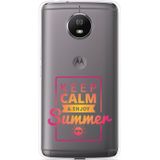Motorola Moto G5S Hoesje Summer Time