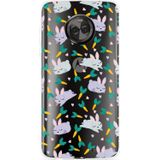 Motorola Moto X4 Hoesje Funny Rabbit
