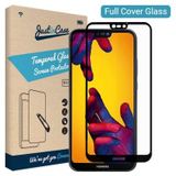 Just in Case Full Cover Tempered Glass Huawei P20 Lite Zwart