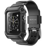Supcase Unicorn Beetle Pro Case Apple Watch 42mm Bandje - zwart