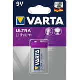 VARTA Ultra Lithium 9V batterij - 1 stuks