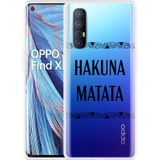 Oppo Find X2 Neo Hoesje Hakuna Matata black