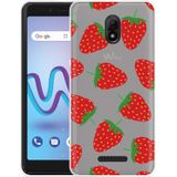 Wiko Jerry 3 Hoesje Aardbei