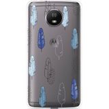 Motorola Moto G5S Hoesje Feathers Pattern