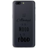 OnePlus 5 Hoesje Mood for Food Black