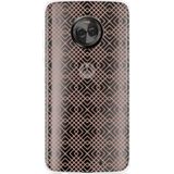 Motorola Moto X4 Hoesje Geometric Pink