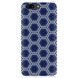 OnePlus 5 Hoesje Blauwe Hexagons