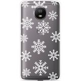 Motorola Moto G5S Hoesje Snow