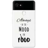 Pixel 2 XL Hoesje Mood for Food Black