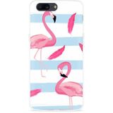 OnePlus 5 Hoesje Flamingo Feathers