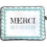 Laptop Sleeve Universeel 16 - 17 inch Bedankt VII