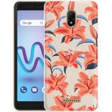 Wiko Jerry 3 Hoesje Flowers