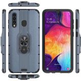 Samsung Galaxy A20 Ring Holder Rugged TPU Case - Blauw