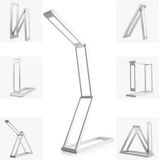 Draadloze bureau led lamp - Silver