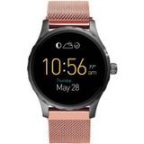 Just in Case Milanees armband voor Fossil Q Marshall - Rose Gold