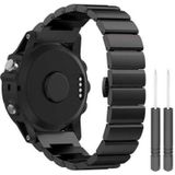 Just in Case Metalen armband Chain Garmin Fenix 3 / Fenix 3 HR - Zwart