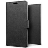 Wiko View 2 Go Wallet Hoesje Zwart