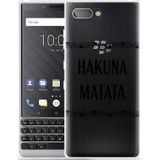 BlackBerry Key2 Hoesje Hakuna Matata black