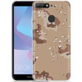 Huawei Y6 2018 Hoesje Army Desert Camouflage