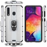 Samsung Galaxy A20 Ring Holder Rugged TPU Case - Zilver