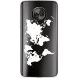 Motorola Moto X4 Hoesje World Map