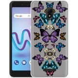 Wiko Jerry 3 Hoesje Vlinder Symmetrie
