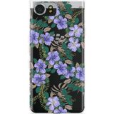 Blackberry KEYone Hoesje Purple Flowers