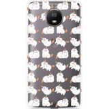Motorola Moto G5S Hoesje Unicorn Cat