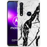 Motorola One Macro Hoesje Marmer Design