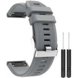 Just in Case Polsbandje Siliconen Garmin Fenix 5 Grijs