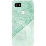 Pixel 2 XL Hoesje Green Marble