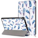 Apple iPad Air 3 2019 Smart Tri-Fold Case - Feathers