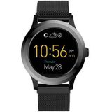 Just in Case Milanees armband voor Fossil Q Founder 2.0 - Black
