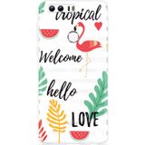 Honor 8 Hoesje Tropical Flamingo