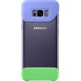 Samsung Galaxy S8 Plus 2Piece Cover - Blauw/Groen