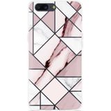 OnePlus 5 Hoesje Roze Marmer