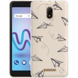 Wiko Jerry 3 Hoesje Paper Planes