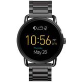 Just in Case Metalen armband voor Fossil Q Wander - Black