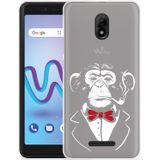 Wiko Jerry 3 Hoesje Chimp Smoking