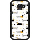 Galaxy A5 2017 Hardcase Hoesje Teckels