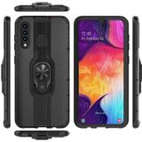 Ring Holder TPU Samsung Galaxy A20 hoesje - Zwart