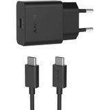 Sony UCH32C USB-C Power Delivery Lader - Zwart