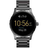 Just in Case Metalen armband voor Fossil Q Marshall - Black