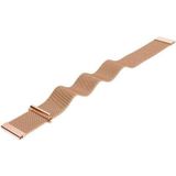 Just in Case Garmin Vivoactive 4S Milanees armband - Rose Goud