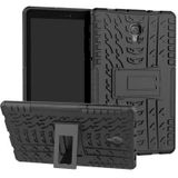 Samsung Galaxy Tab A 10.5 (2018) Rugged Hybrid Hoesje Zwart