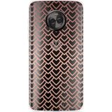 Motorola Moto X4 Hoesje Pink Pattern