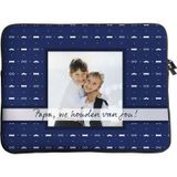 Laptop Sleeve Universeel 16 - 17 inch Vaderdag IV