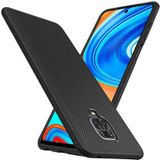Xiaomi Redmi Note 9S Texture TPU Case - Zwart