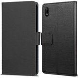 Wiko Y60 Wallet Hoesje Zwart