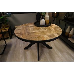 Tafel ingelegd mango 150 cm